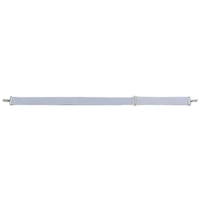 Imagen de GEWA tambor de marcha, accesorios para correa transporte caja y surdo, nylon blanco, 5 cm ancho, ajustable con mosquetón