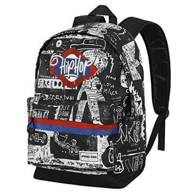 Imagen de Prodg Under HIP HOP HIGH Mochila para niños, Talla: One Size, Black