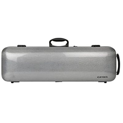 Imagen de Estuche para violín GEWA Idea 2.0 carbón plateado, con asa lateral adicional, Made in Germany