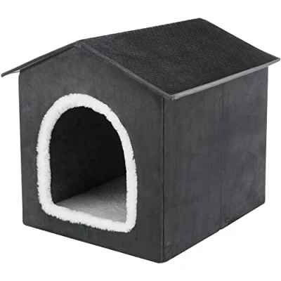 Imagen de Trixie Cueva Livia, 50 x 54 cm, Gris Oscuro/Blanco