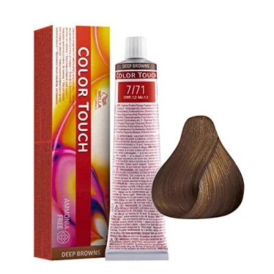 Imagen de WELLA PROFESSIONALS Color Touch Tinte Semi Permanente, Tono 7/71 50 ml