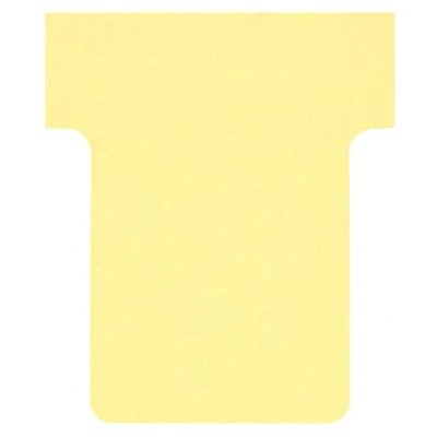 Imagen de Nobo Tarjetas para Planificador en Forma de T, Blanco, Tamaño 3, Pack 100 Recambios Planificar, Industrial Pared Oficina, 2003002