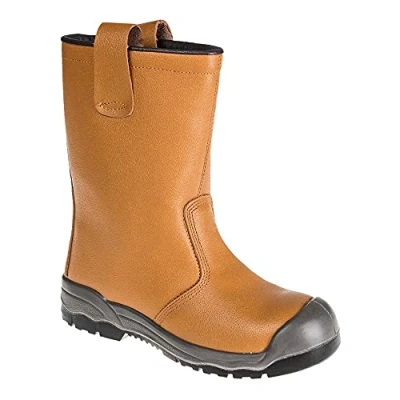 Imagen de Portwest Bota Steelite Rigger S1P Ci (Con Puntera Anti Arañazos), Tamaño: 37, Color: Canela, FW13TAR37