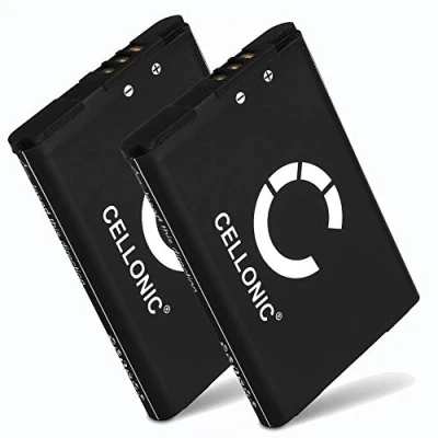 Imagen de CELLONIC 2X Batería CTR 003, 001 para Consola/Mando Compatible con Nintendo 3DS, 2DS, New 2DS XL, Wii U Pro Controller WUP 005, Switch 1300mAh