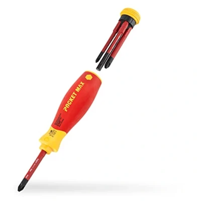 Imagen de Wiha Vde Pocket Max Ph/Pz/Sl 4 piezas, rojo