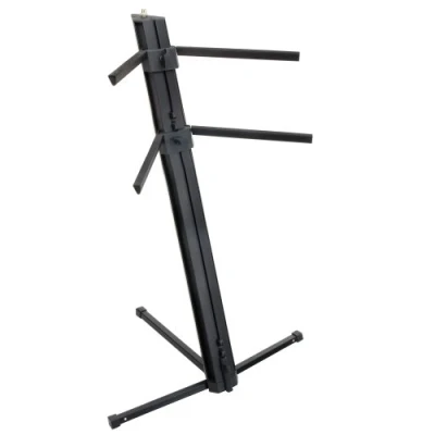 Imagen de Classic Cantabile KS 100 doble soporte para teclados negro