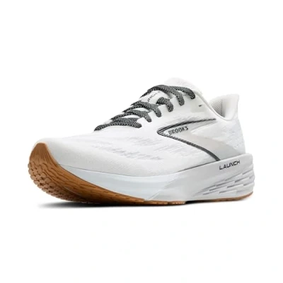 Imagen de Brooks Launch 11 Zapatillas running asfalto, Hombre, Talla: 42, White grey black Zapatos