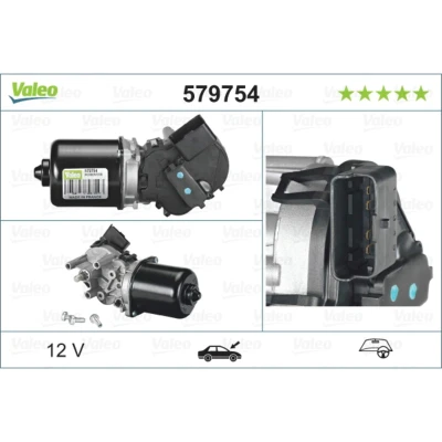 Imagen de VALEO 579754 Motor del Limpiaparabrisas 12 delante para vehíc. dirección a la derecha ORIGINAL PART NISSAN: Qashqai / Qashqai+2 I