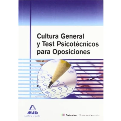 Imagen de Cultura General Y Test Psicotécnicos Para Oposiciones.
