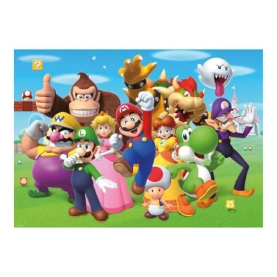 Imagen de Ravensburger 12000455 Super Mario puzzle 1000 piezas adultos y niños a patir de 14 años, Mario, regalo