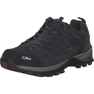Imagen de CMP Rigel LOW Trekking Shoes WP Zapatillas de senderismo, Hombre, Talla: 39, Asphalt/syrah Zapatos