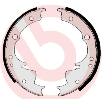 Imagen de BREMBO S A6 501 Zapatas de Freno 254 90 IVECO: DAILY 2 Pritsche/Fahrgestell