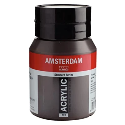 Imagen de Color de Ter lenth Amsterdam acr?lico 500ml Vandyke brown 477 712 (jap?n importaci?n)