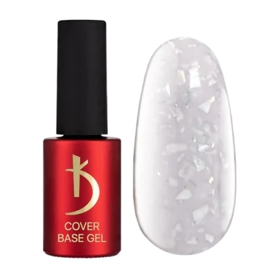 Imagen de Kodi Professional Esmalte Semipermanente Lechoso Camuflaje Brilliante Copos Esmaltes Semipermanentes para Uñas 7ml Base Gel Cover Milky Coat UV LED