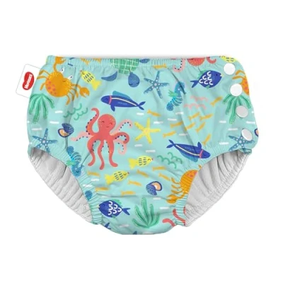 Imagen de Huggies Little Swimmers Pañal Bañador Reusable Talla 5 6 Bajo del Mar P1