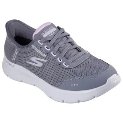 Imagen de Skechers Go Walk Flex, Zapatillas Mujer, Gris Oscuro, 38 EU