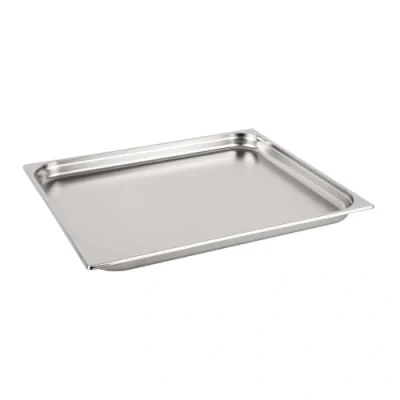 Imagen de Vogue K801 acero inoxidable 2/1 Gastronorm Pan, 40 mm