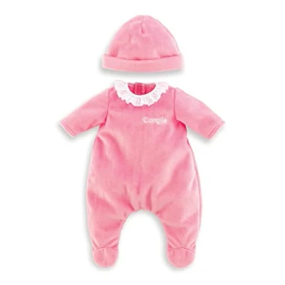 Imagen de Corolle Pijama para muñecas de 36cm, Mon Grand Poupon, con Cierres Autoadhesivos, a Partir 2 años, 9000141130