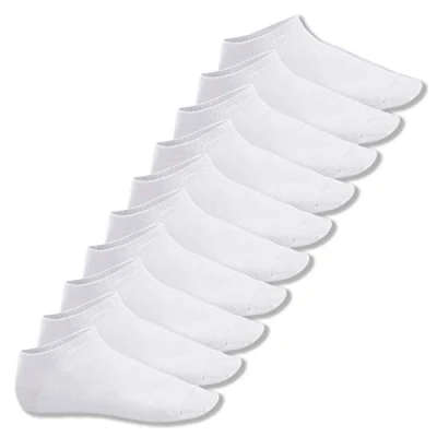 Imagen de Footstar SNEAK IT! 10 pares de calcetines tobilleros unisex Blanco 47 50