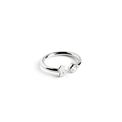 Imagen de Singularu Personalizado Letter Anillo, Mujer, Talla: One Size, Letra s plata