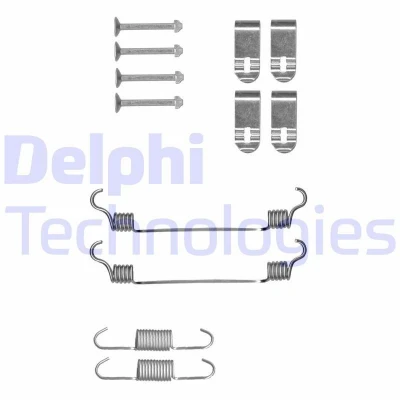 Imagen de DELPHI LY1400 Juego de accesorios, zapatas freno estacionamiento HYUNDAI: SANTA FE 2
