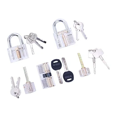 Imagen de Loboo Idea Kit de verrouillage pratique 5 pièces pour les serruriers débutants et professionnels,