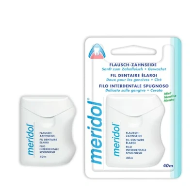 Imagen de Meridol una caja de hilo dental extendió 24 g
