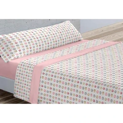 Imagen de Donegal Collections Sábanas Pirineo 90 Sabanas de Invierno Juego Térmicas para Buby Rosa Bajera Ajustable Largos 190/200cm y Altos 30cm, Encimera Funda Almohada