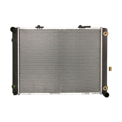 Imagen de NRF EASY FIT 52023 Radiador, refrigeración del motor Aluminio 573 448 32 con adaptador Aletas soldadas MERCEDES BENZ: 190