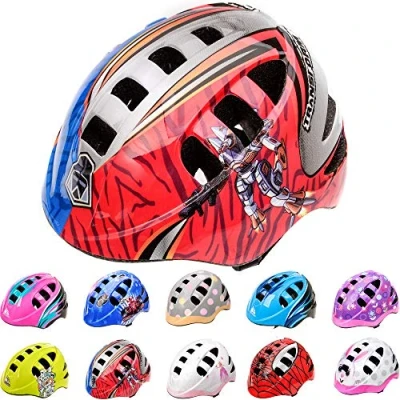 Imagen de Casco Bicicleta Biciclea Bici de para niños y jóvenes MTB Carretera Ciclismo Skate patineta Patines monopatines MA 2 (M(52 56cm), Robot)