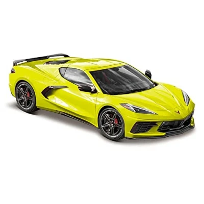 Imagen de Bburago 1/24 Chevrolet Corvette Jaune corbeta Rojo, Color Amarillo (Goliath 31527 00000045)