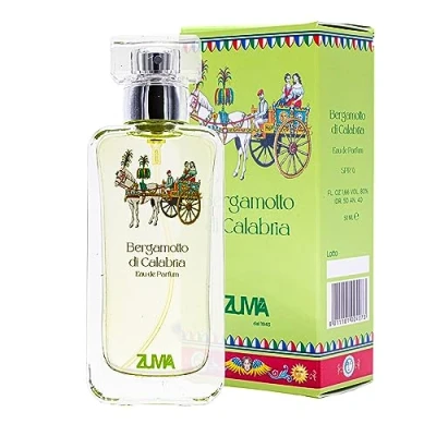 Imagen de Profumi Zuma Perfume Hombre Bergamota de Calabria Eau Parfum Spray Fragancia Cítrica Made in Italy (Bergamotto di 50 ml)