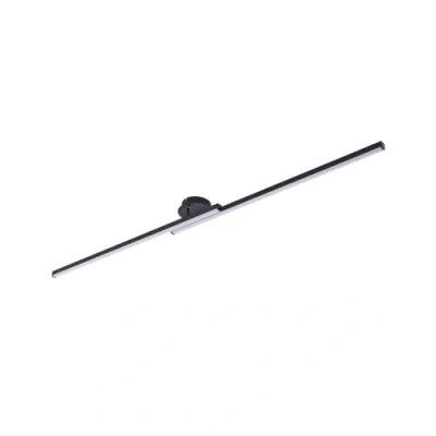 Imagen de LED lámpara de techo &#039;Aurendor&#039; (Moderno) en Negro hecho Aluminio e.o. para Salón &amp; Comedor (2 llamas,) Lindby LED, plafón