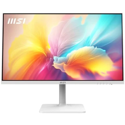 Imagen de MSI Modern MD272QXPW Monitor de Oficina WQHD 27&quot;, Panel IPS 2560 x 1440, 100 Hz, Pantalla Eye Friendly, DisplayHDR 400, Altavoces Integrados, KVM, DP 1.2a, HDMI 2.0b, USB Tipo C, Blanco