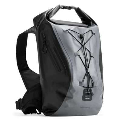 Imagen de Inateck mochila para bicicleta 25 30L, impermeable con cierre enrollable, multifuncional de senderismo, adecuada ciclismo, escalada y actividades al aire libre