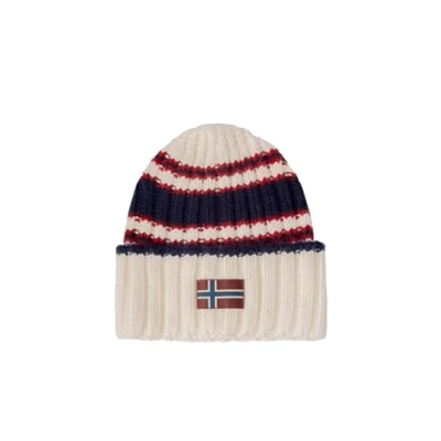Imagen de Napapijri Areuse Gorro, Hombre, Talla: One Size, Beige dimity