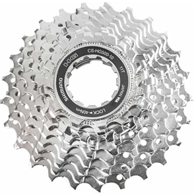 Imagen de SHIMANO CS HG500 10 Cassette Unisex Adulto, Plata, Única, 11 25T