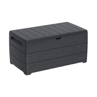 Imagen de Duramax Arcón baúl CedarGrain 416 L PVC color gris antracita