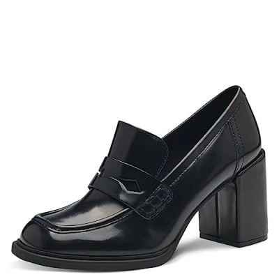 Imagen de MARCO TOZZI Mujer 2 24403 41, Mocasín, Negro Cepillado, 37 EU