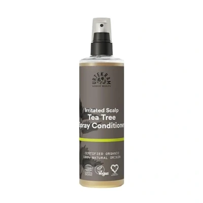 Imagen de Urtekram Acondicionador en aerosol Tea Tree, Arból de Té Deje Actuar Fórmula Refrescante para cabello &amp; cuero Cabelludo Hidrata, desenreda el y calma cabelludo, 250 ml