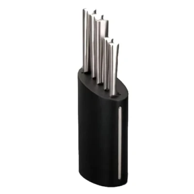 Imagen de Lacor 39064 Taco de 5 cuchillos Negro
