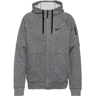 Imagen de Nike Performance Sudadera con cremallera, Hombre, Talla: Large, Dark grey heather/particle grey/black