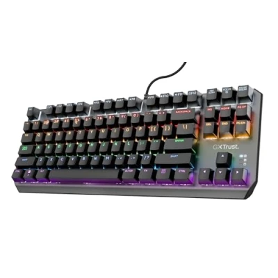 Imagen de Teclado gaming Trust GXT 834 Callaz TKL, USB, Retroiluminación, Tecnología N key, Negro