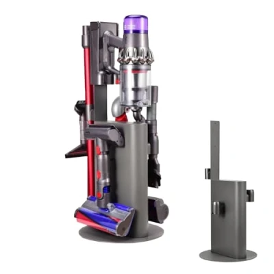 Imagen de MORANGO Soporte Aspiradora Dyson Compatible con V15, V6, V7, V8, V10, V11, DC30, DC31, DC34, DC35, DC58, DC59, DC62, DC74. Organizador de Almacenamiento sin Perforar la Pared. Acero al Carbono.