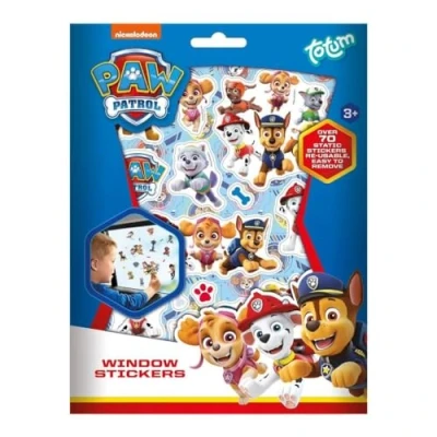 Imagen de Totum Paw Patrol Nickelodeon Pegatinas Para Ventana con Escena Paisaje
