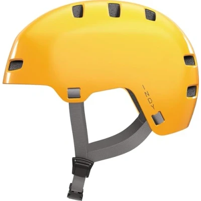 Imagen de ABUS casco para bicicleta INDY, dirt, skate, slope y MTB, con amortiguación optimizada, adolescentes adultos, talla L, amarillo