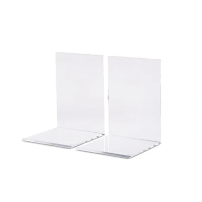 Imagen de Maul Bookends Sujetalibros (2 unidades, 10 x 13 cm), transparente