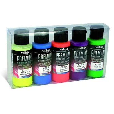 Imagen de Vallejo 62102 Premium Set de 5 Color, Surtido, 60 ml (Paquete 5)