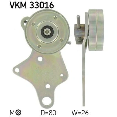 Imagen de SKF VKM 33016 Polea Tensora CITROËN: Jumper I Furgón, Camión de plataforma/Chasis, PEUGEOT: Boxer Furgón