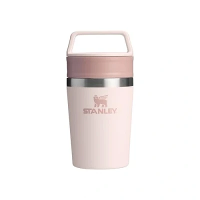 Imagen de Stanley Termo Cafe To Go 0.23L Mantiene 3 Horas Caliente 4 Frío Sin BPA Antifugas y Apilable Apta Para Lavavajillas Taza Café Llevar Vaso Termico Rose Quartz